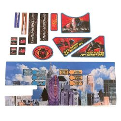 Spider-Man Playfield Decal Set